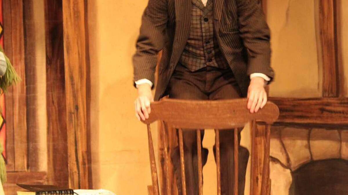 Joel White plays amiable rogue Conn O'Kelley in the Great American Melodrama's production of 'The Shaughraun.'