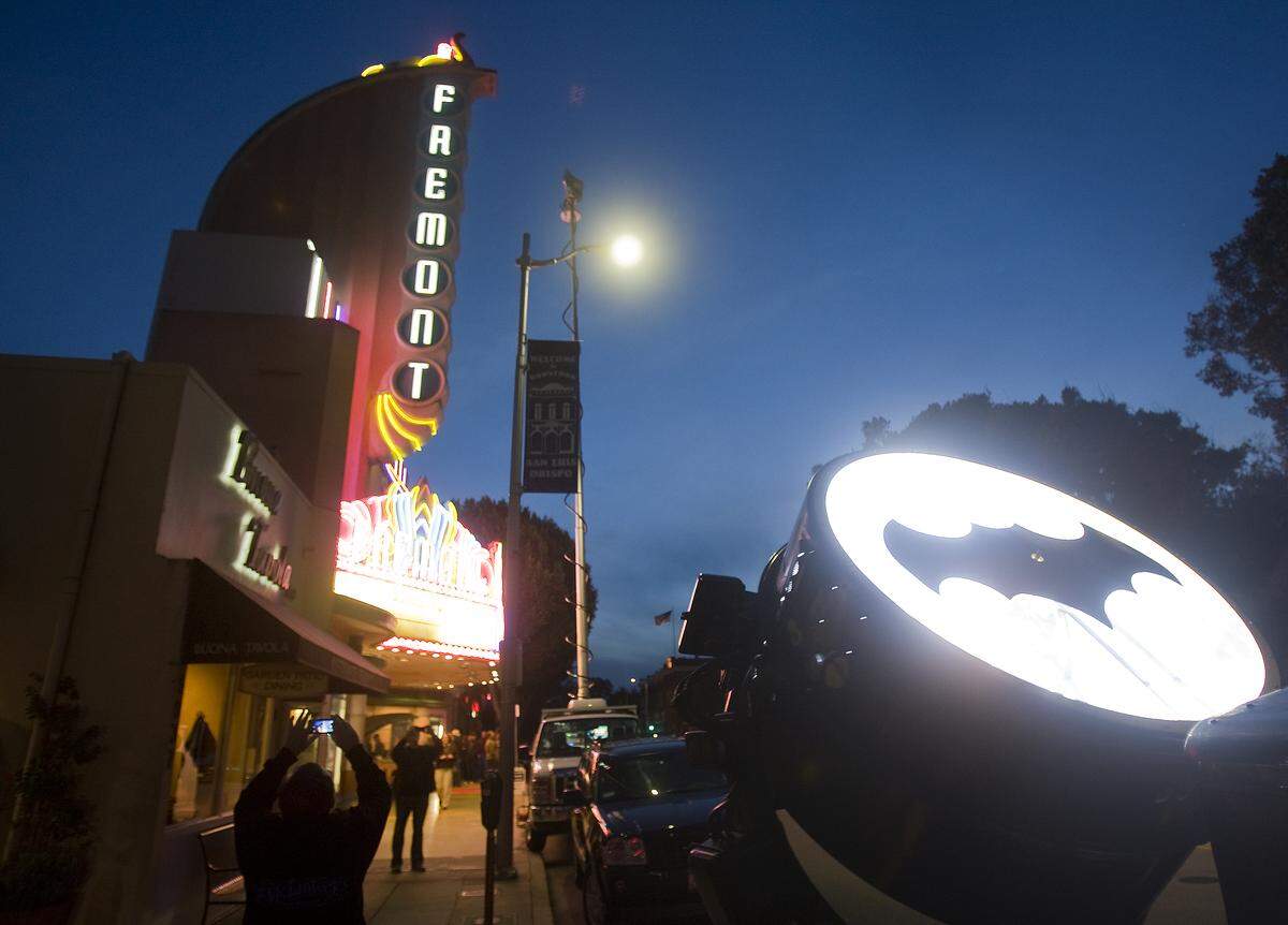 The San Luis Obispo International Film Festival celebrated its 20th anniversary Wednesday with a screening of the documentary "Starring Adam West" at the Fremont Theatre.
