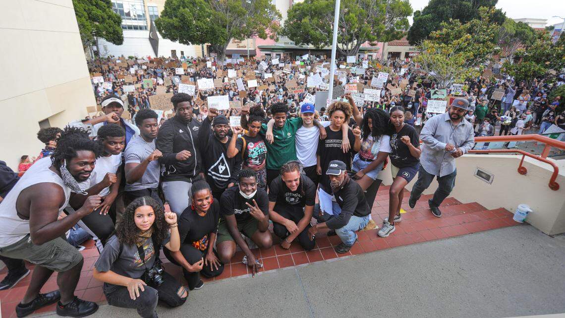 The NAACP sponsored an Action Rally at the courthouse on June 4.