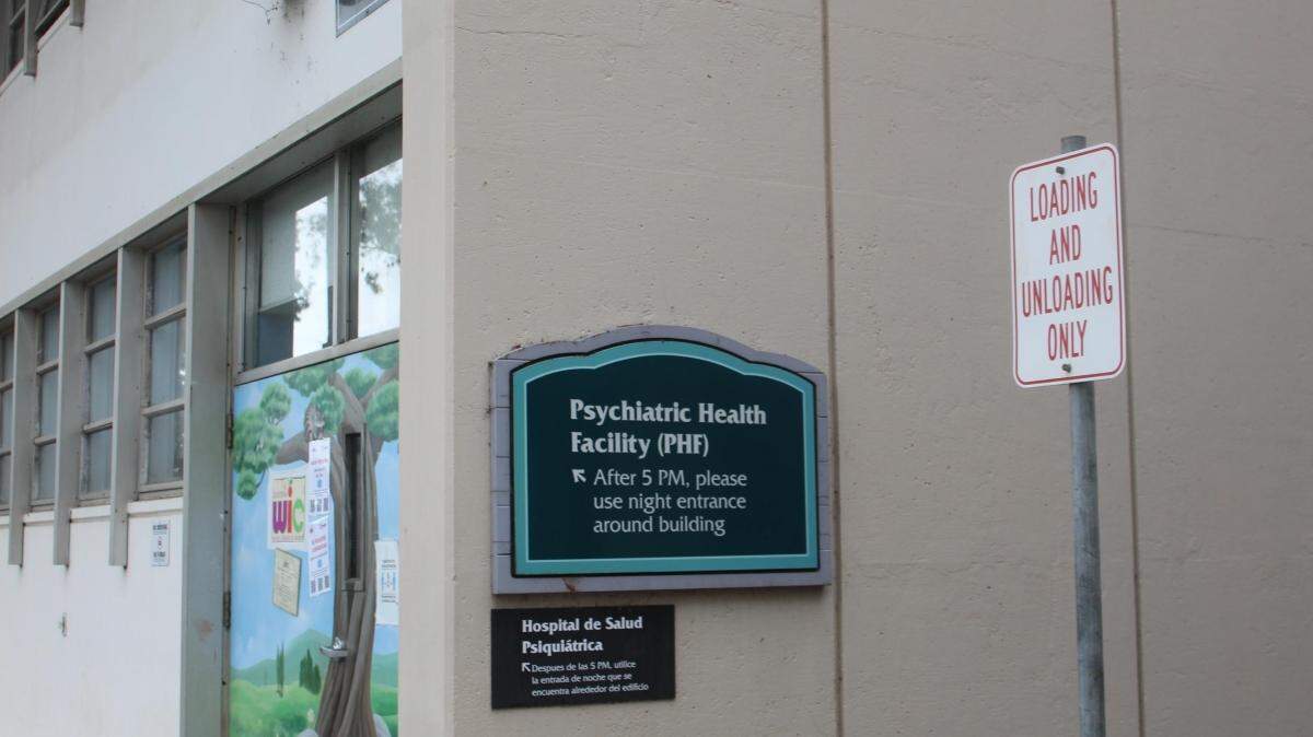 Santa Barbara County’s behavioral health services include a 16-bed Psychiatric Health Facility for inpatient care.