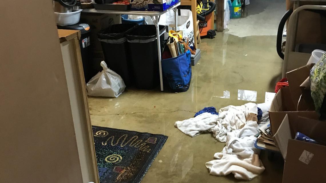 ‘What a shock.’ Storm soaks Cambria woman’s garage — and she doesn’t have flood insurance