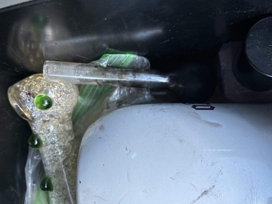 Thirty-six-year-old Rovasha Underwood was arrested after allegedly hitting multiple cars in three distinct locations in San Luis Obispo and fleeing each scene while drunk on Feb. 25, 2026. She was found with numerous empty bottles of alcohol and drugs in her car.