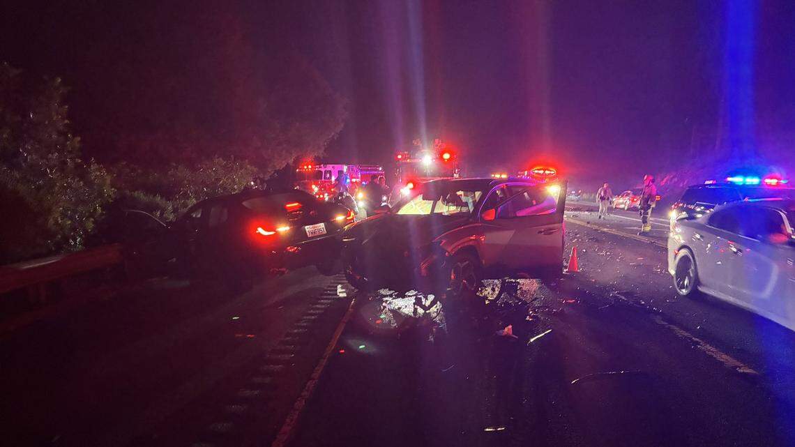 Woman killed in multi-car crash on Highway 101 over weekend, CHP says