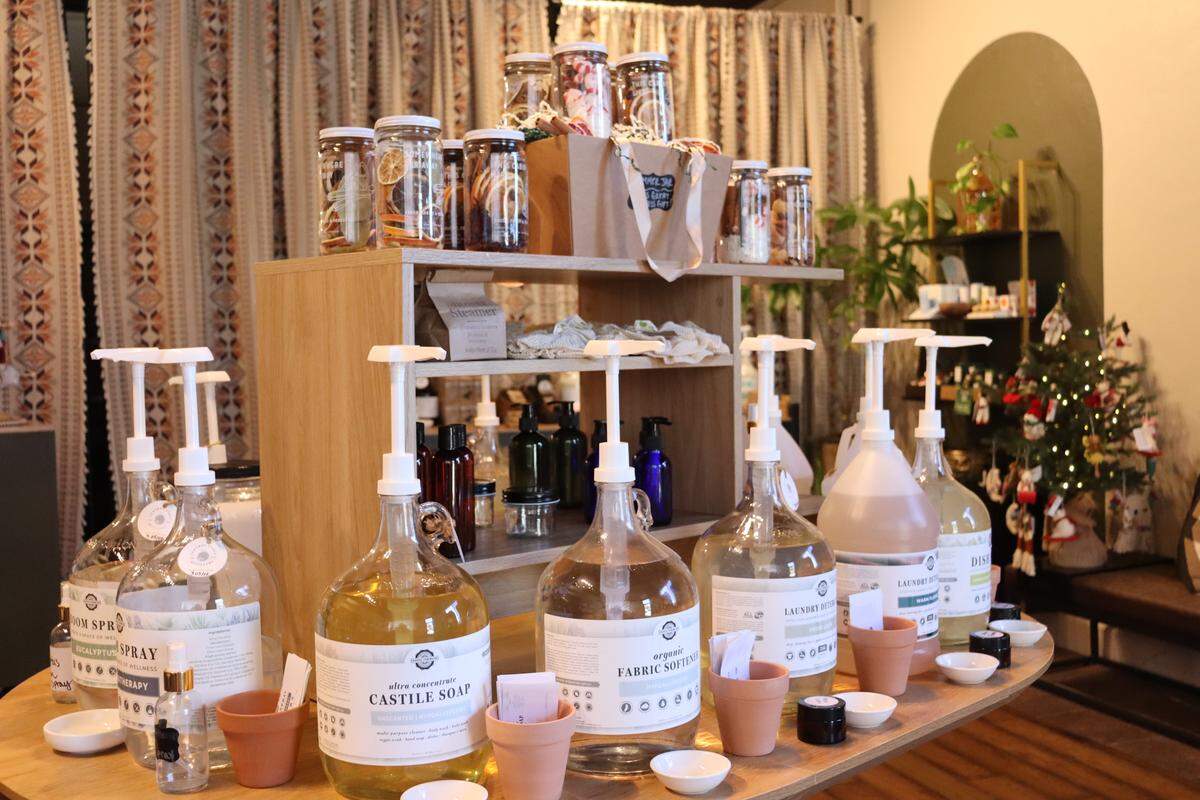 The Central Coast Refillery at 5835 Traffic Way in Atascadero offers affordable, toxin-free products.
