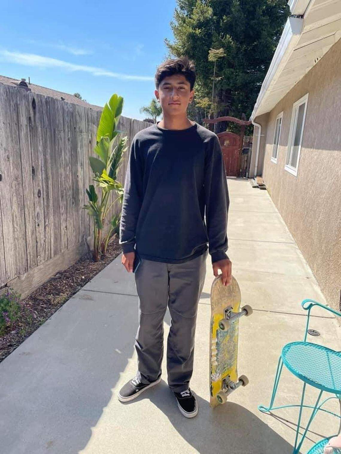 Shiloh Delgadillo could often be found with friends at the skate park at the Nipomo Recreation Center.