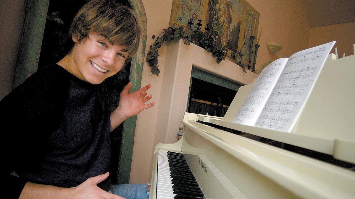 Besides acting, singing and dancing, 18-year-old Zac Efron of Arroyo Grande plays a mean air guitar. He also can play a real guitar and the piano.