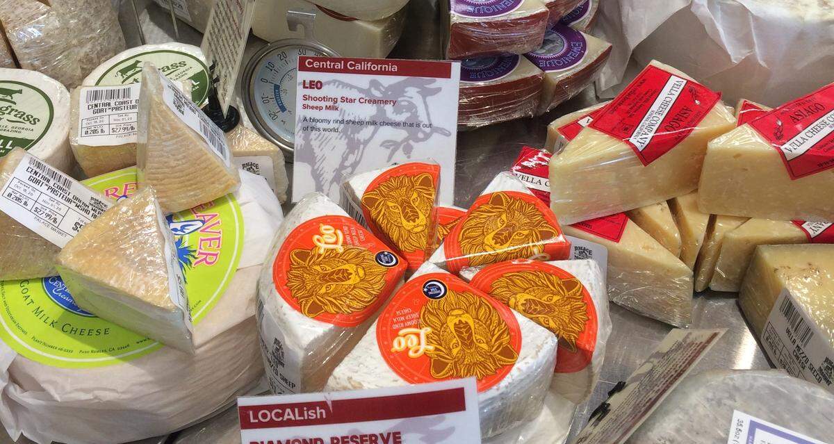 Shooting Star Creamery in Paso Robles produces sheep’s milk cheeses.