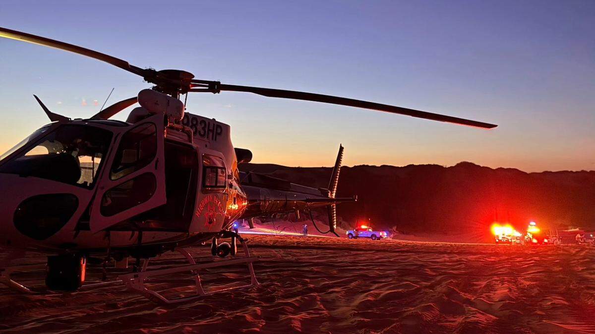 An ATV driver was rescued and transported to the hospital on Saturday, Feb. 21 at the Oceano Dunes.