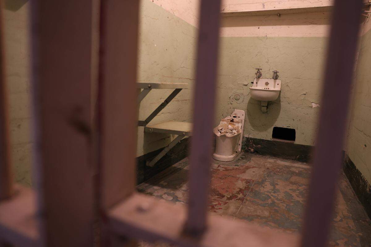 Many of the prison cells in Alcatraz Island are dilapidated and crumbling in San Francisco, California. However, President Donald Trump has recently pushed to reopen Alcatraz as a federal prison.