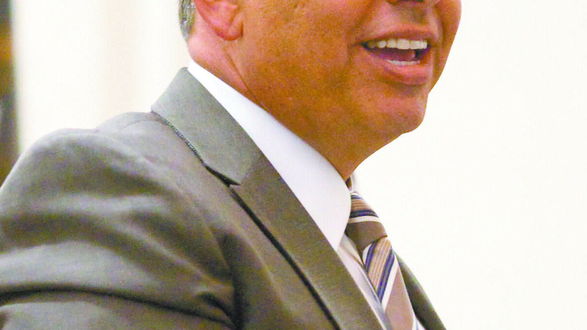 Abel Maldonado, former California lieutenant governor, was the keynote speaker at the Western United Dairymen's convention in San Luis Obispo in March 2014.