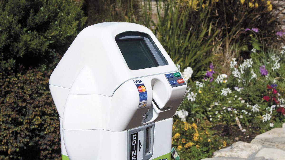 Several donation stations have been installed in downtown San Luis Obispo to help fund homeless services.
