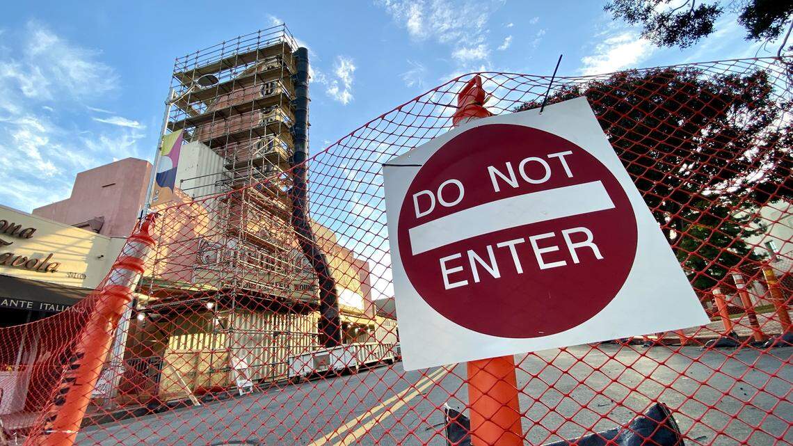 The city of San Luis Obispo temporarily suspended the occupancy permit for the Fremont Theater on Feb. 27, 2026, due to safety concerns with its storm-damaged blade sign.