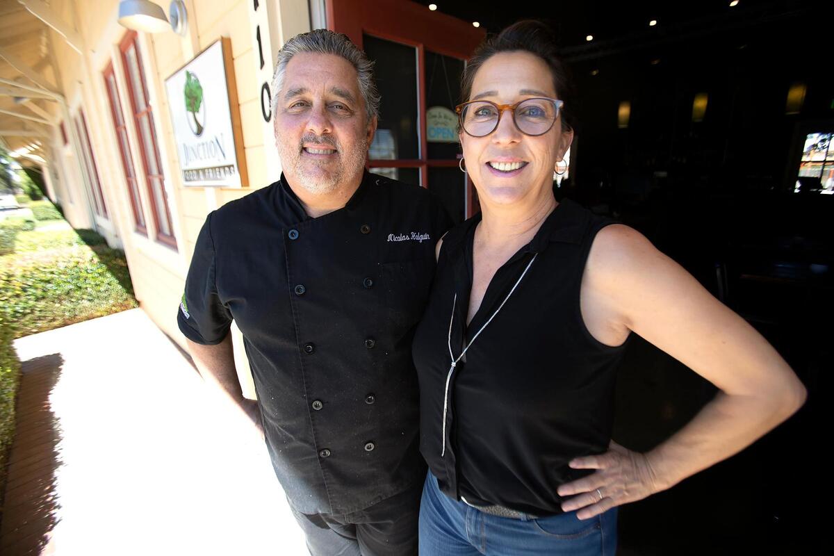 Nick and Ingrid Holguin own Junction, a new Spanish-style tapas restaurant near the train station in Paso Robles.