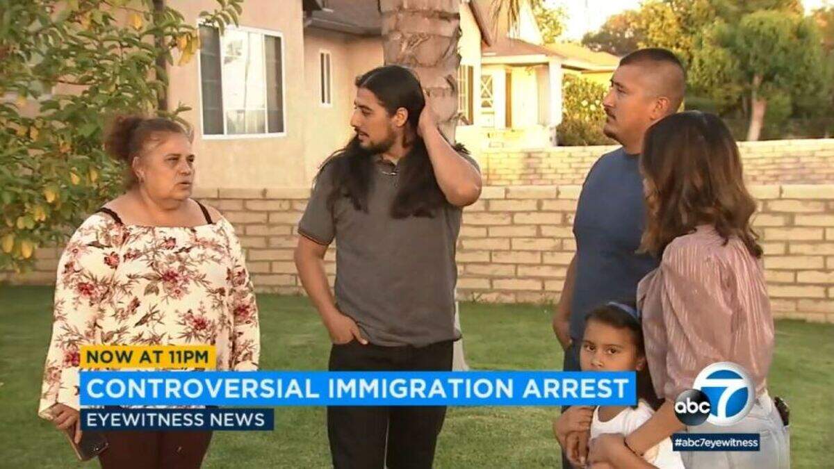 The family of Jose Luis Garcia, 62, a lawful resident of the United States who was detained by ICE agents on Sunday, is trying to raise awareness of his case.