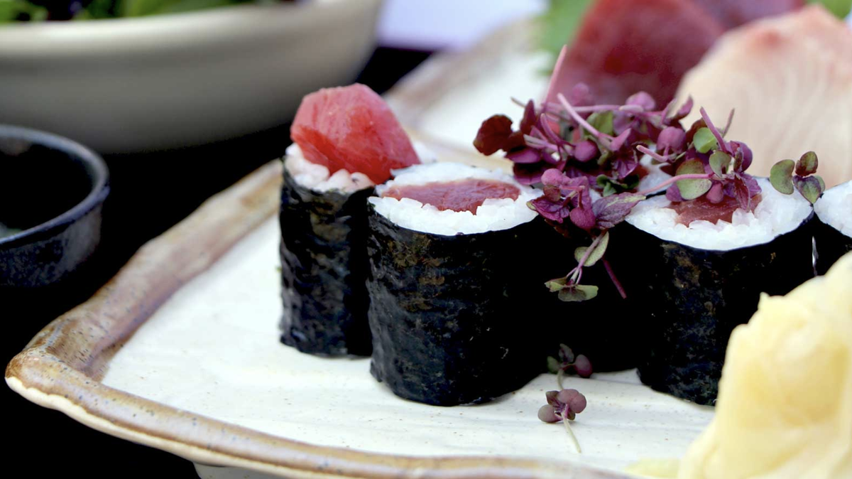 Goshi Sushi inside the SLO Public Market opened on May 13, serving nigiri, hand rolls and sashimi.