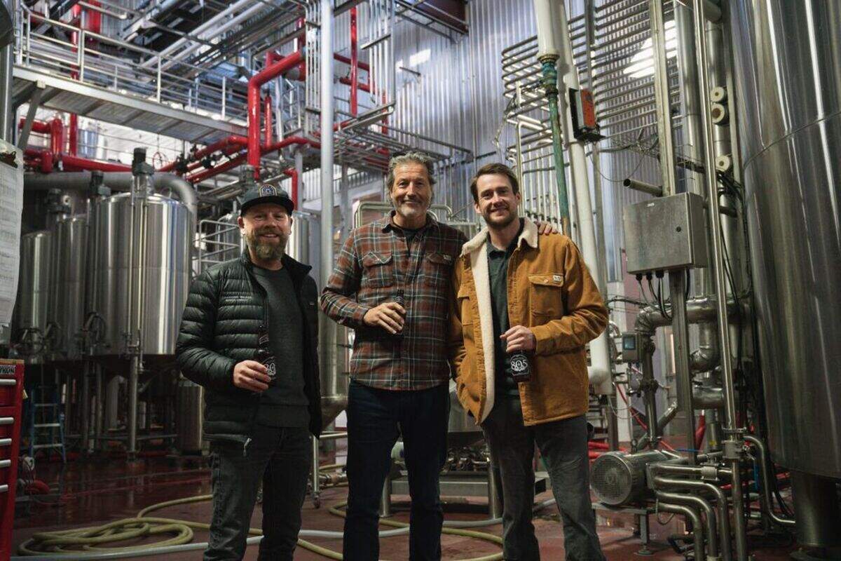 The power trio behind today’s Firestone Walker Brewing Company is brewmaster Matt Brynildson, left, co-founder David Walker and Nick Firestone.
