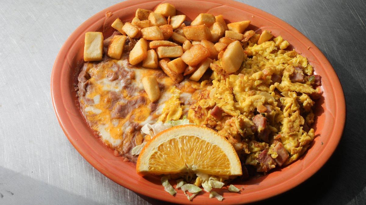 Huevos Mexicana is on the breakfast menu at Maya Mexican restaurant, which moved to 560 Embarcadero in Morro Bay after more than 40 years on Main Street.