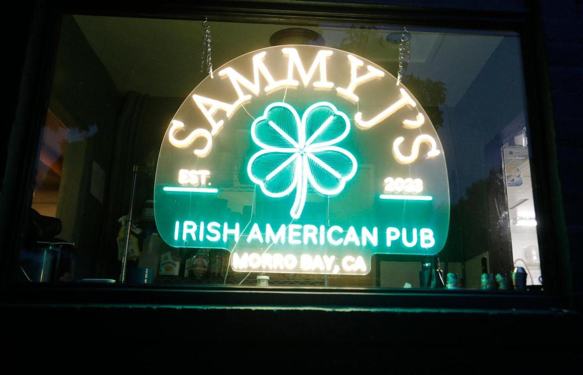 Sammy J’s is an Irish bar and grill that opened in a remodeled, historic building that used to be a creamery on Morro Bay Boulevard in Morro Bay. Owners are John and Brynn Grady from Clovis, where they have another restaurant.