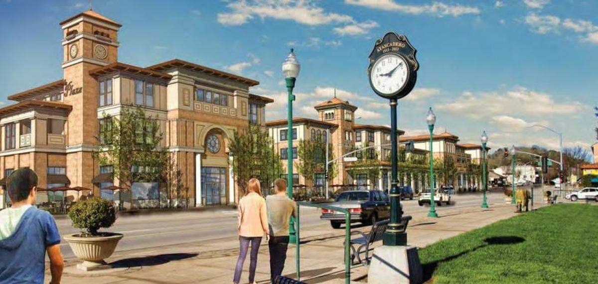 The La Plaza development by Mike Zappas, shown here in a rendering, will likely break ground in March or April and be completed by 2020.