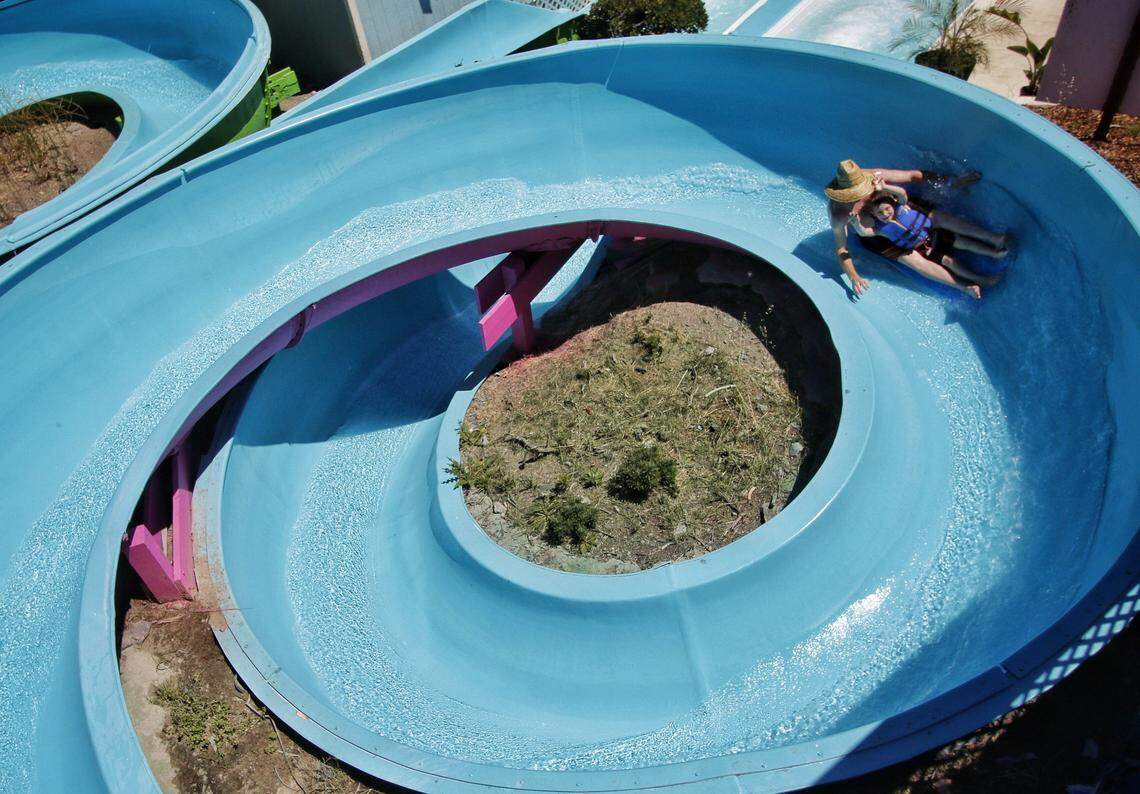 waterslides
