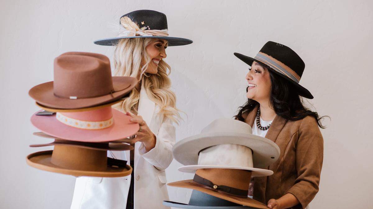 The Hat Bar by Kate Kaney in downtown San Luis Obispo offers a variety of custom hats.