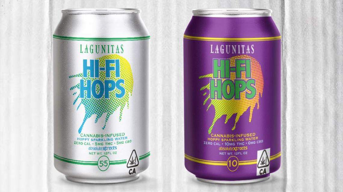 Not your everyday sparkling water: This California brewery is adding THC to your drink