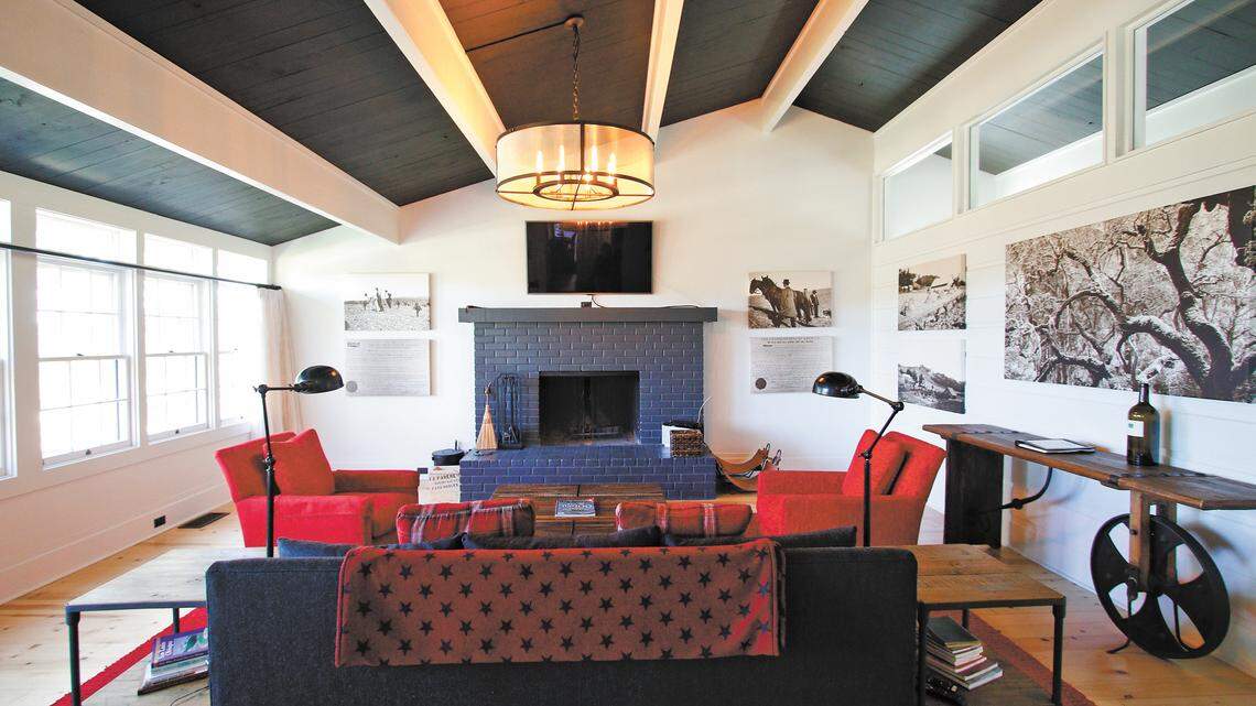 Built around 1890, the farmhouse got multiple additions over the years, including the great room which was built in the 1970s.