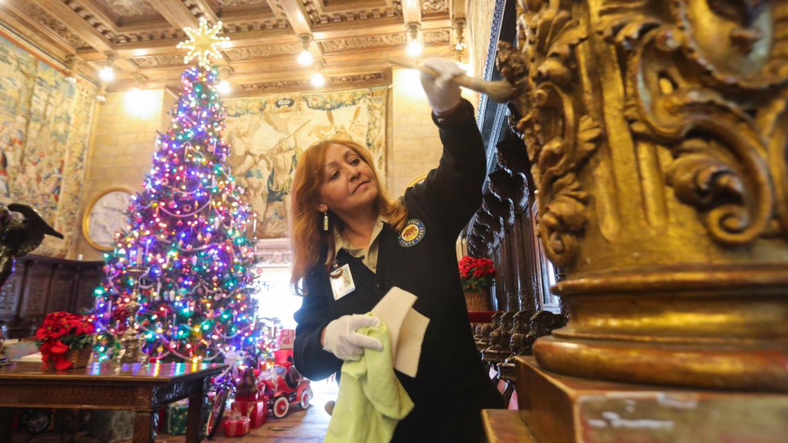 Hearst Castle is dressing up for the holidays, but one favorite tour is still missing