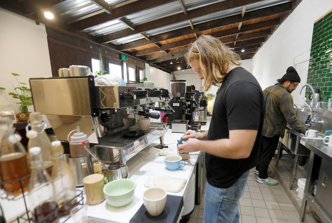 Hunter Ayers owns Morii Coffee and was raised in Los Osos, and entered the industry right out of high school, working at local cafes and roasteries up and down the coast.