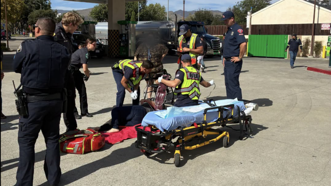 Paso Robles man arrested after allegedly hitting woman with car at SLO gas station