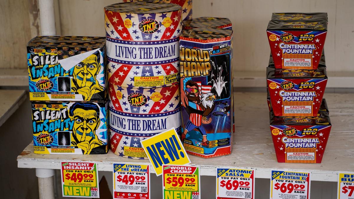 Fireworks stands opened across San Luis Obispo County at noon Friday, June 28, 2024.