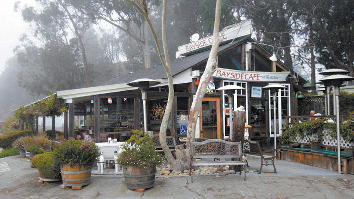 The Bayside Cafe in Morro Bay.