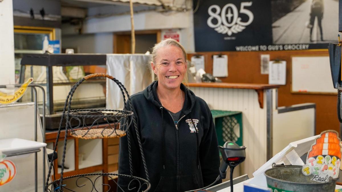 Gus’s Grocery, seen here on Monday, Dec. 9, 2024, has been open in San Luis Obispo at the corner of Osos Street and Leff Street since 1989 but is in danger of permanent closure. Owner Shannon Koester launched a GoFundMe campaign to replace broken equipment, including a walk-in refrigerator and soda fountain, and bring the business back to profitability, but she warned it may not survive to 2025.