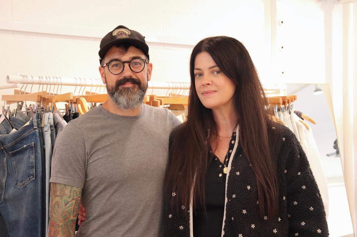 The married couple and co-small business owners of Ambiance Boutique in San Luis Obispo, Colby Courter and Kannyn January-Courter, received hateful Instagram comments after being confused with Ambiance Apparel in Los Angeles, the subject of a federal immigration enforcement raid on June 6, 2025.
