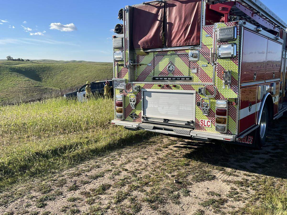 A tractor rollover trapped one person at a vineyard in Shandon on Feb. 13, 2026.
