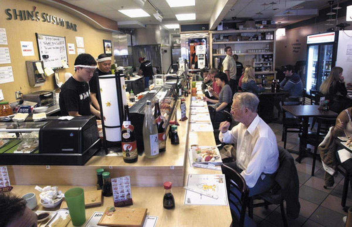 Shin’s Sushi Bar opened in downtown San Luis Obispo in 2004.