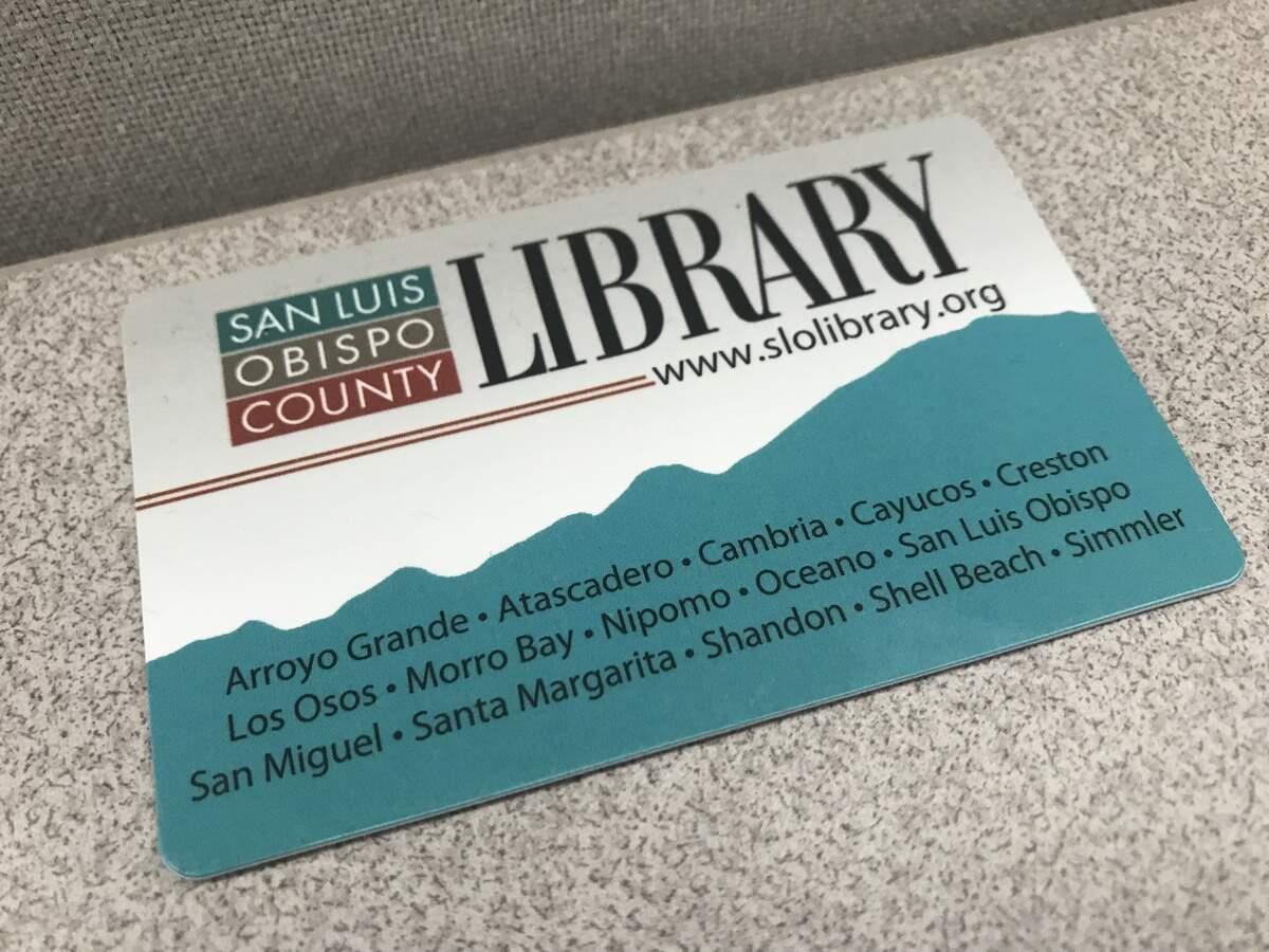 SLO County Public Library card.
