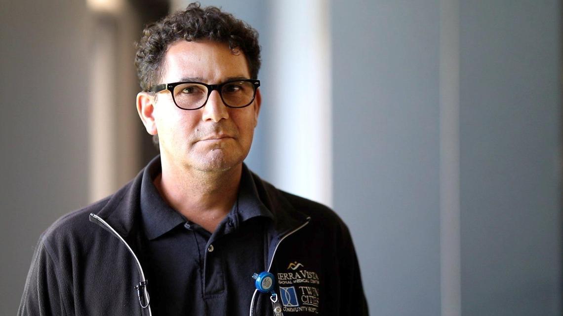 Stephen Szabo, Director of Cardiopulmonary / Respiratory Services with Tenet Health, the owner of Sierra Vista Regional Medical Center and Twin Cities Hospital.