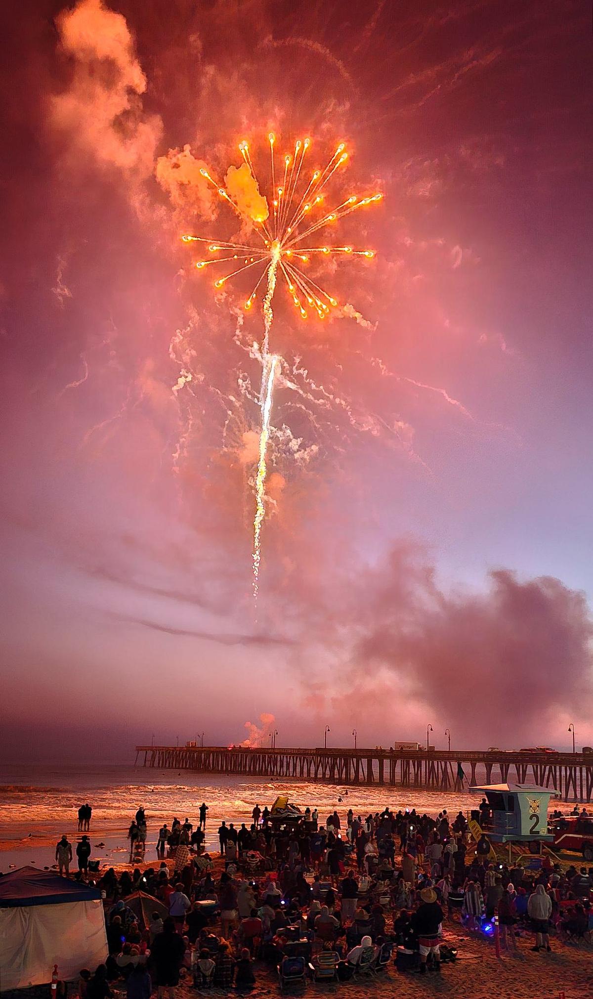Mild weather and clear skies drew thousands of people to enjoy the City of Pismo Beach’s annual Fourth of July Celebration and fireworks display event on July 4, 2024.
