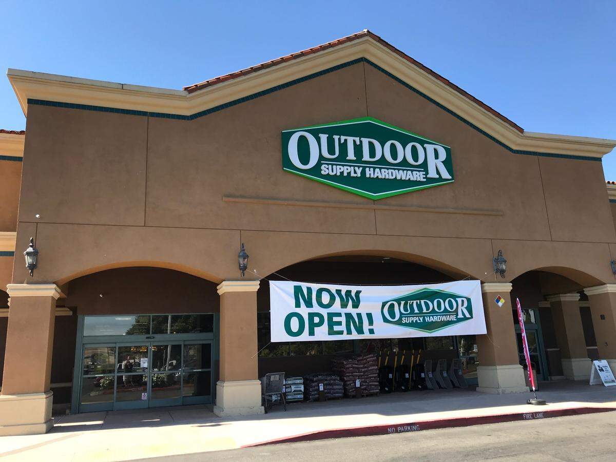 Outdoor Supply Hardware opened in 2020 in the space previously occupied by Orchard Supply Hardware in Paso Robles.