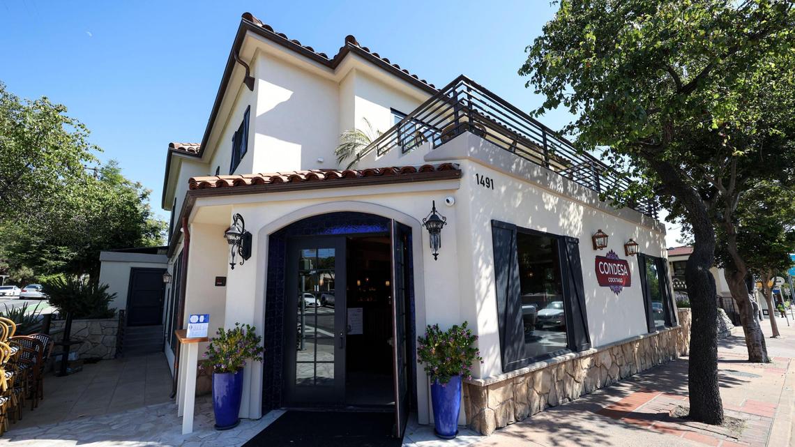 Owners Misty Orman and Brandon Ristaino opened Condesa next door to their boutique hotel Petit Soleil, seen here on July 2, 2025.