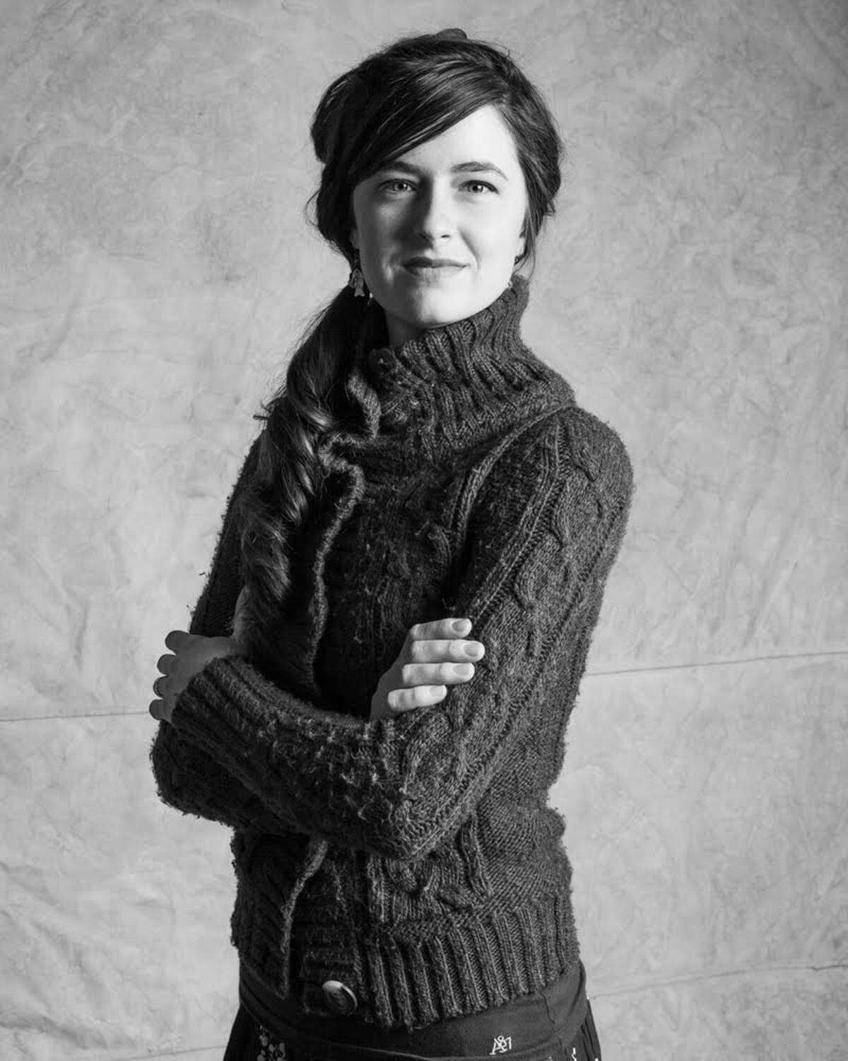 Clair Fitzgerald, photographed here by Joe Dominguez and included in his “Cambria Portraits” collection, was his assistant. “I really learned to admire her work ethic, character and class. This image really communicates those qualities to me,” he said. It’s one of 170 images that photographer Dominguez has published online.