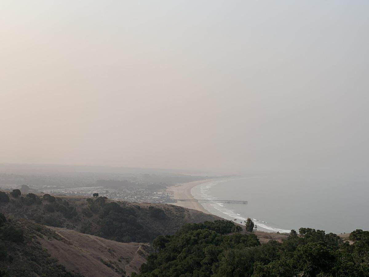 The view overlooking Pismo Beach on the morning of Wednesday, Aug. 19, 2020.