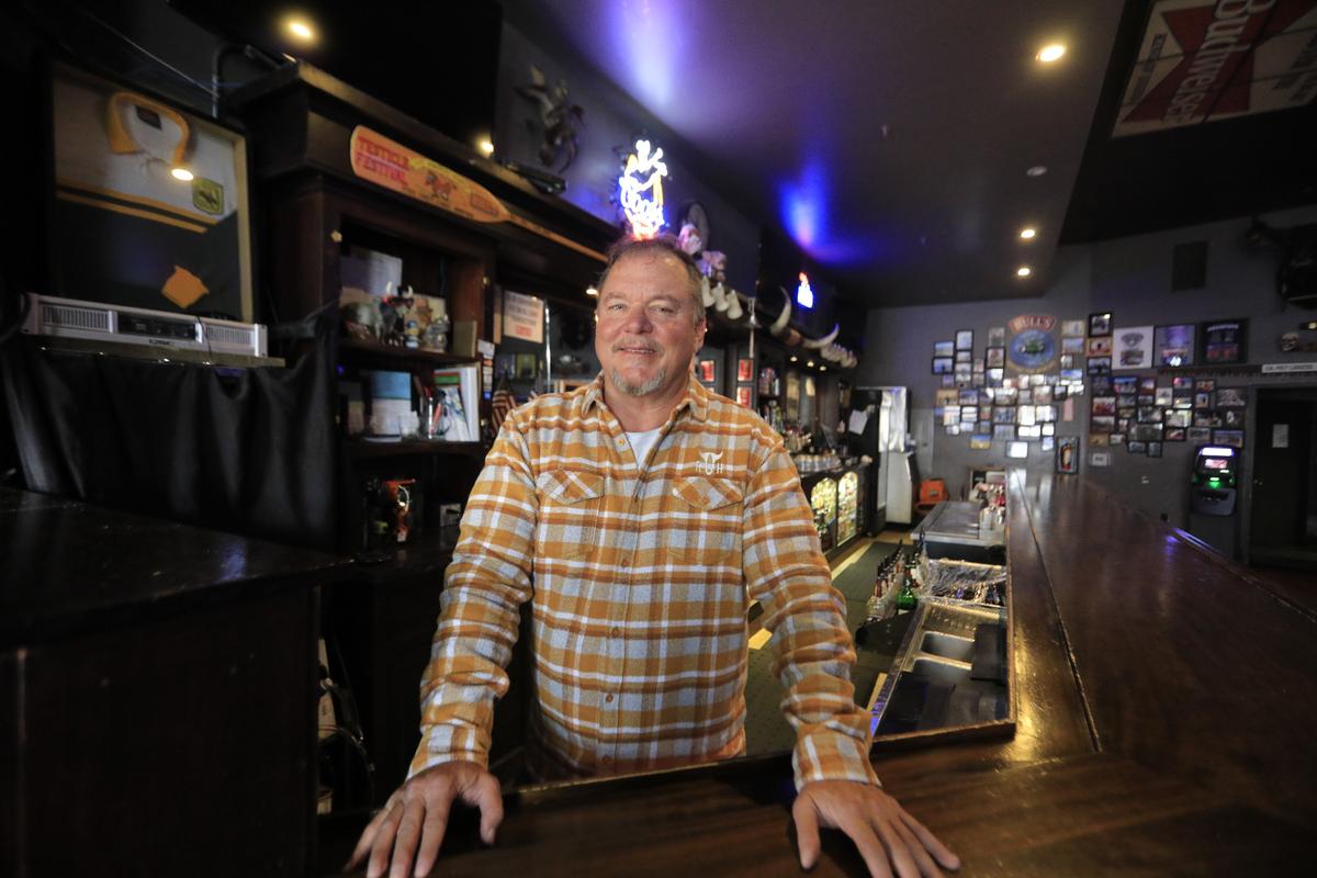Billy Hales, owner of Bull’s Tavern in San Luis Obispo, started at the bar as a janitor when he was a Cal Poly student in the 1980s.