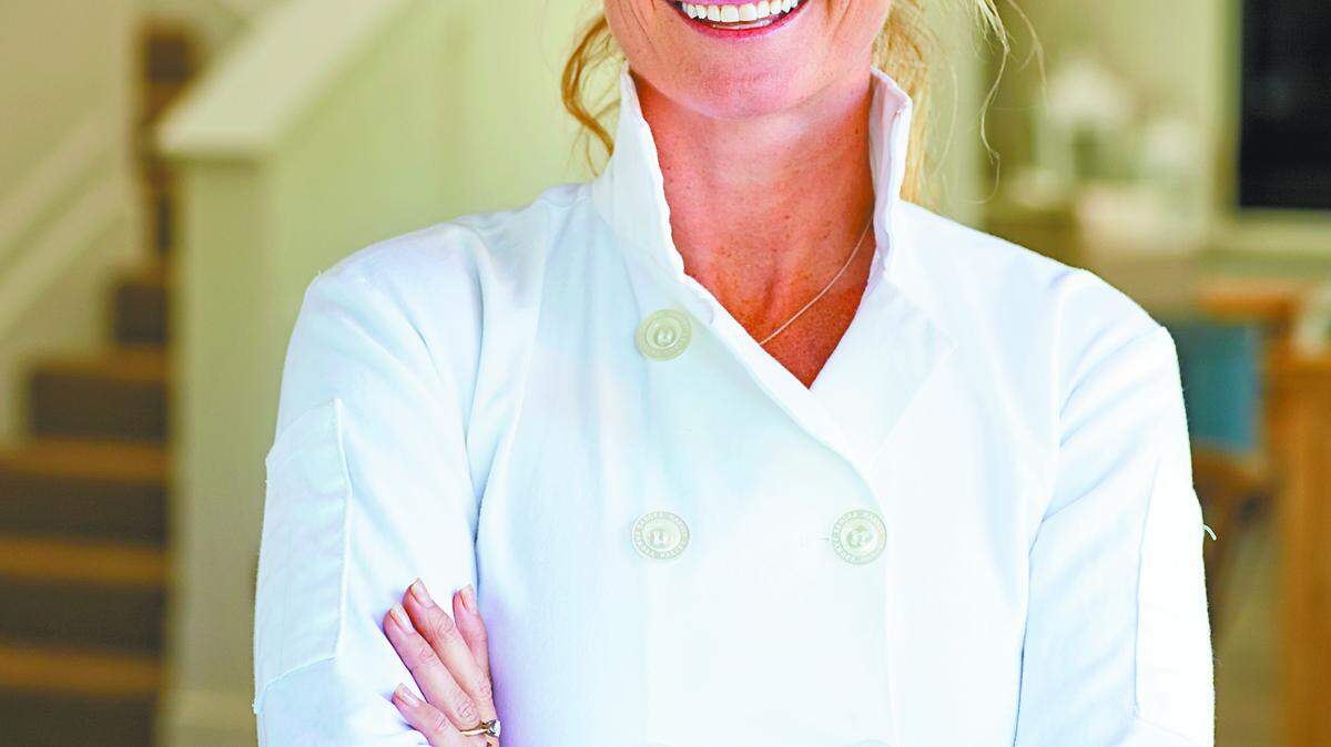 Chef Kelly Wangard competes on the Food Network's "Cutthroat Kitchen," airing Sunday.
