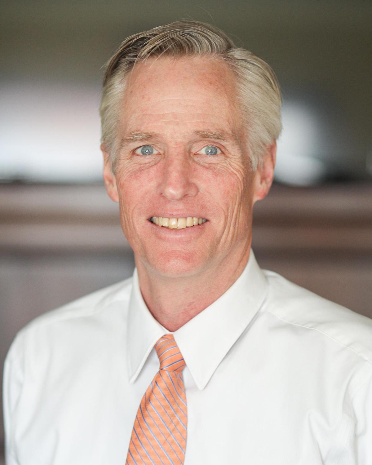Ken Dalebout is Board President of the 5Cities Homeless Coalition, seen here March 16, 2022. He is also Chief Administrative Officer for Arroyo Grande Community Hospital and the Dignity Health Central Coast Service Area Vice President since 2011.