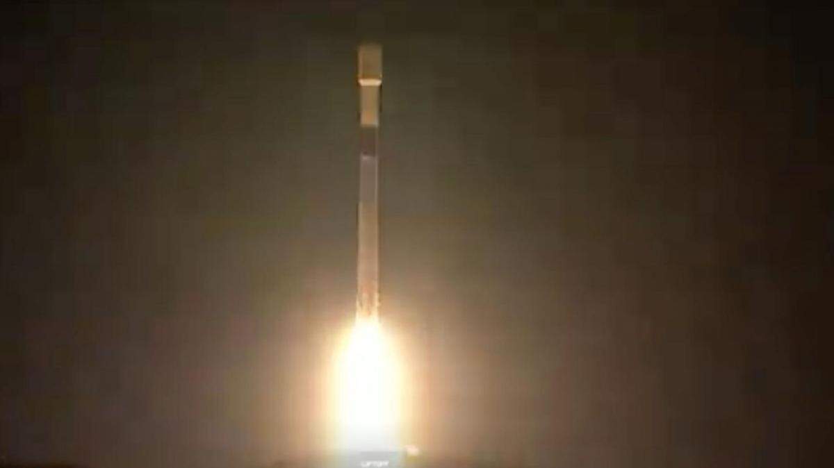 The Space Exploration Techologies Falcon rocket lifts off from Vandenberg Space Force Base early Saturday morning to deliver 52 Starlink satellites into orbit.