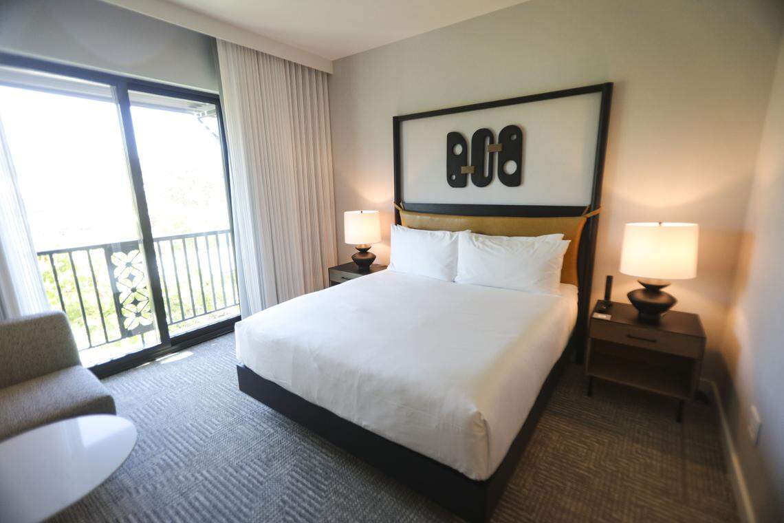 Ava Hotel in Paso Robles had a ribbon cutting and showed off their 151 rooms, seen here on Aug. 20, 2025.