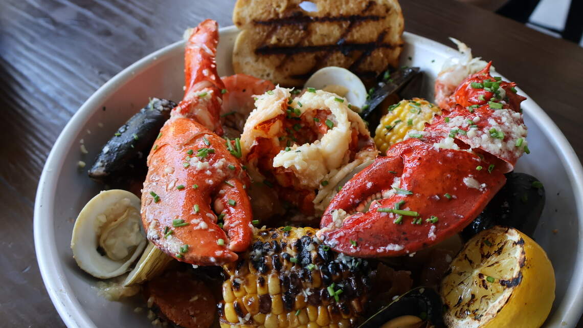 New seafood restaurant opens in SLO, complete with a fish market and bar