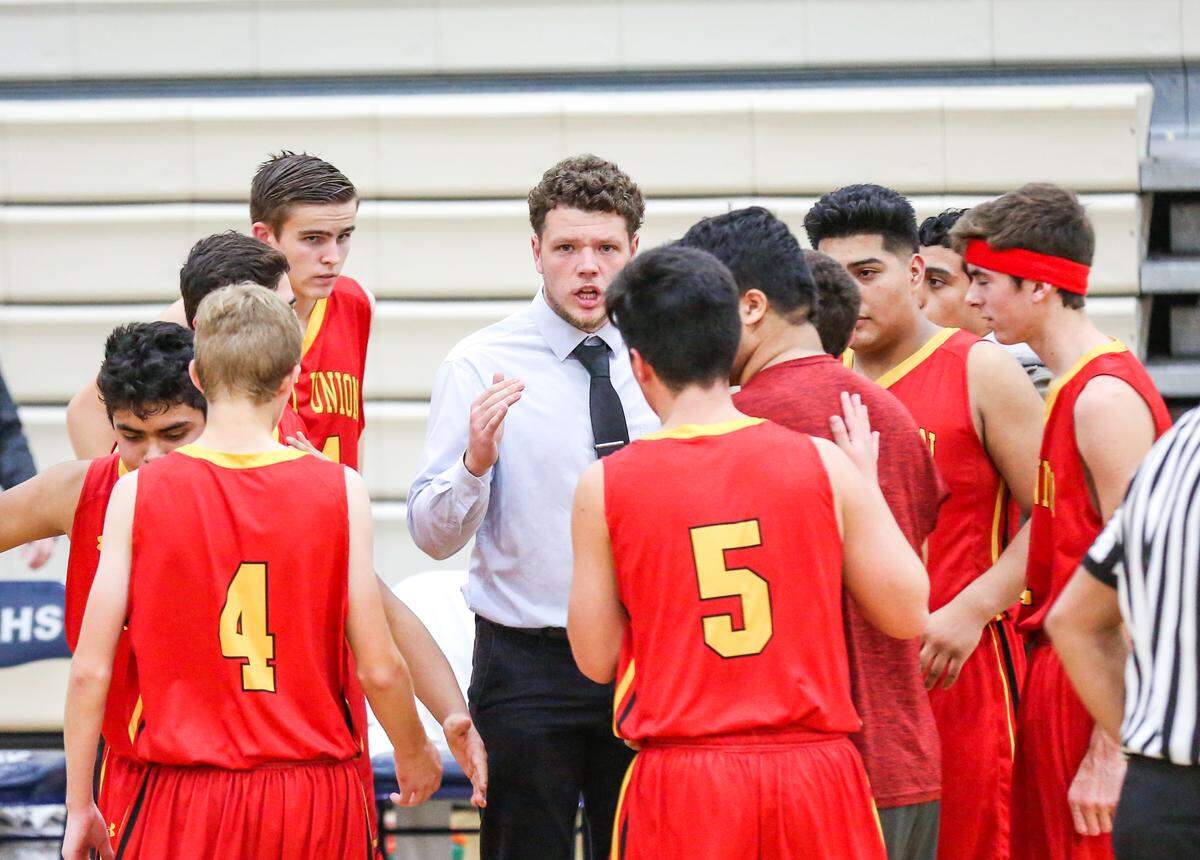 First-year head coach Gehrig Kniffen has the Coast Union High School boys basketball team in contention in the Coast Valley League.
